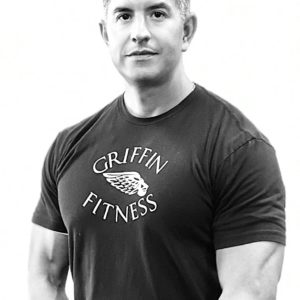 Griffin Fitness - Black Unisex T-Shirt